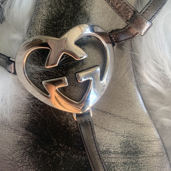 Gucci heart sandals - Picture 5 of 7